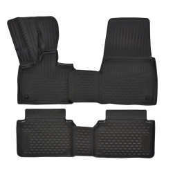 Rubber floor mats for BMW i3 2018-up , electro 4 pcs