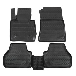 Rubber floor mats for BMW X3 F25 2010-2014 2014-2018 4pcs