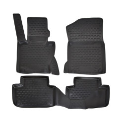 Rubber floor mats for BMW X3 E83 2003-2006 2006-2010 4pcs