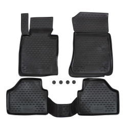 Rubber floor mats for BMW X1 E84 2009-2015 4pcs