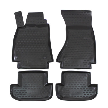 Za specifičen model Rubber floor mats for AUDI A5 2007-2015 4pcs | race-shop.si