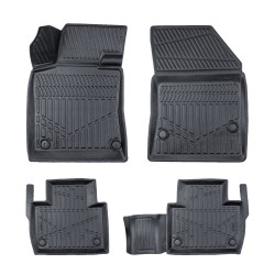 Rubber car floor mats for Peugeot 208 2018-up 4pcs