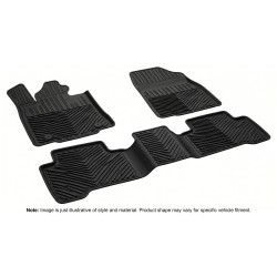 Rubber car floor mats for Bmw X3 G01 2017-2024 4pcs