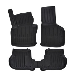 3D rubber floor mats for VOLKSWAGEN Golf 6 2008 - 2013