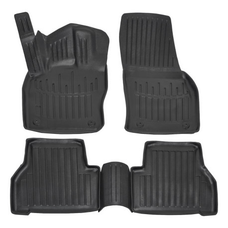 Za specifičen model 3D rubber floor mats for VOLKSWAGEN Caddy 5 2020-up 5pcs | race-shop.si