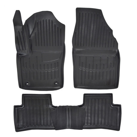 Za specifičen model 3D rubber floor mats for TOYOTA C-HR 2016-2023 5pcs | race-shop.si
