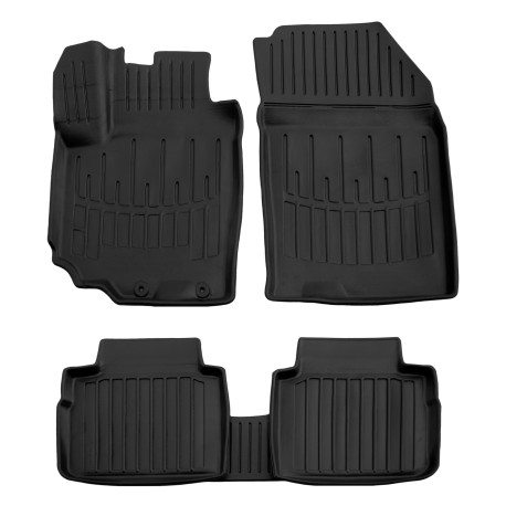 Za specifičen model 3D rubber floor mats for SUZUKI SX4 2 2013-2021 5pcs / SX4 3 S-Cross 2021-up 5pcs | race-shop.si