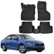 Za specifičen model 3D rubber floor mats for SKODA Octavia 4 2020-up 5pcs | race-shop.si