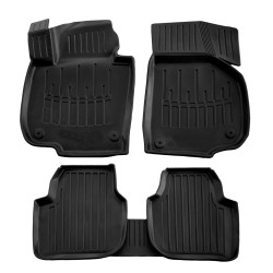 3D rubber floor mats for SKODA Superb 2 2008-2015