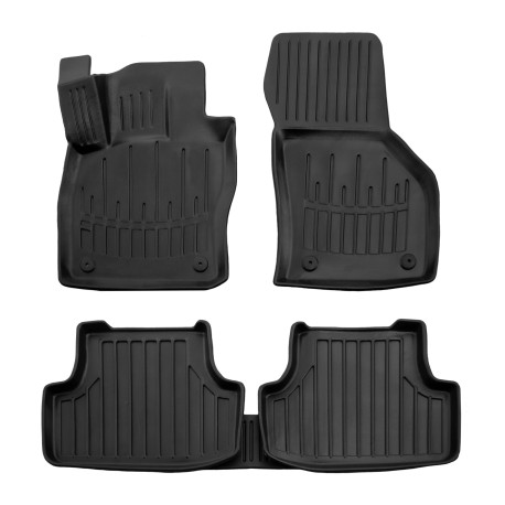 Za specifičen model 3D rubber floor mats for SEAT Leon 3 2013-2020 | race-shop.si