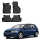 Za specifičen model 3D rubber floor mats for SEAT Leon 3 2013-2020 | race-shop.si