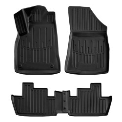 3D rubber floor mats for PEUGEOT 3008 mk1 2009-2016 4pcs