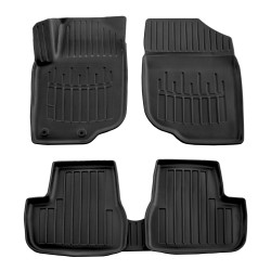 3D rubber floor mats for PEUGEOT 207 2006-2012