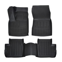 3D rubber floor mats for NISSAN Qashqai J12 2021-up 5pcs