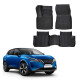 Za specifičen model 3D rubber floor mats for NISSAN Qashqai J12 2021-up 5pcs | race-shop.si