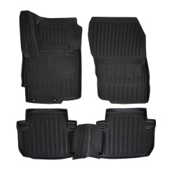 3D rubber floor mats for MITSUBISHI Eclipse Cross 2017-up 5pcs