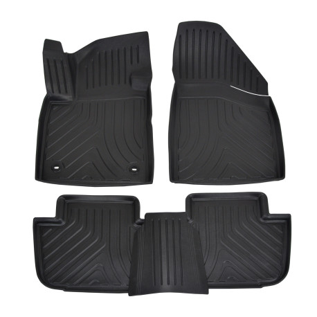 Za specifičen model 3D rubber floor mats for MG 4 EV 2022-up 5pcs | race-shop.si