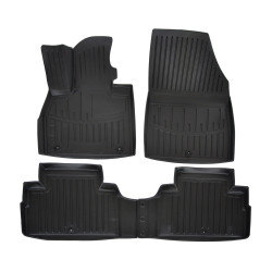 3D rubber floor mats for HYUNDAI Palisade 2018-up 4pcs USA