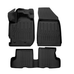 3D rubber floor mats for DACIA Duster 2 2017-2024 5pcs