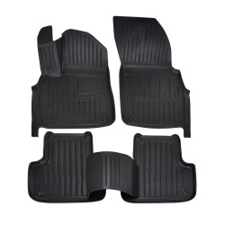 3D rubber floor mats for AUDI Q7 4M 2015-up