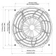 Ventilatorji 12V Brushless 8" Thermatic Electric Fan (12V) | race-shop.si