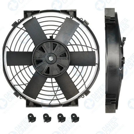 Ventilatorji 12V 10" Thermatic Electric Fan - Slimline (12V) | race-shop.si