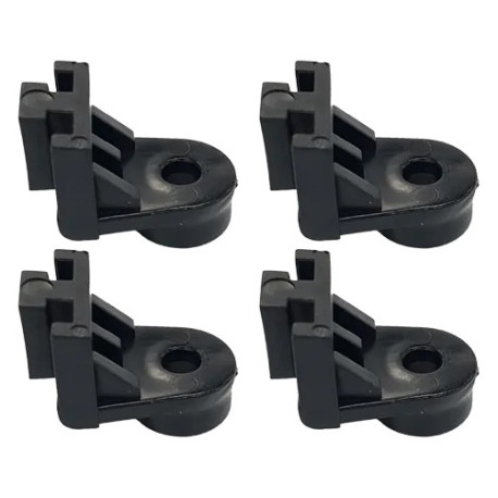 Komplet za krmiljenje ventilatorjev Mounting Feet - Fan x 4 | race-shop.si