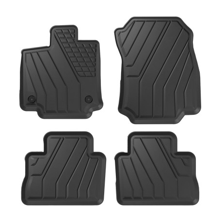 Za specifičen model Eco rubber floor mats 4pcs for Toyota RAV4 5 2019-2025 | race-shop.si