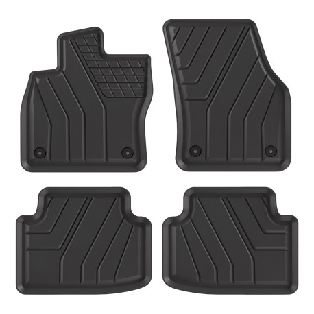 Za specifičen model Eco rubber floor mats 4pcs for Seat Ateca 2016-up | race-shop.si
