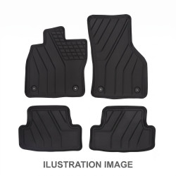 Eco rubber floor mats 4pcs for MG ZS Hybrid 2024-up