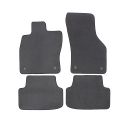 Premium anthracite velour car mats for VOLKSWAGEN Golf VII 2012 -2020 4pcs
