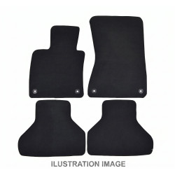Premium anthracite velour car mats for FORD C-Max 2011-2019 4pcs