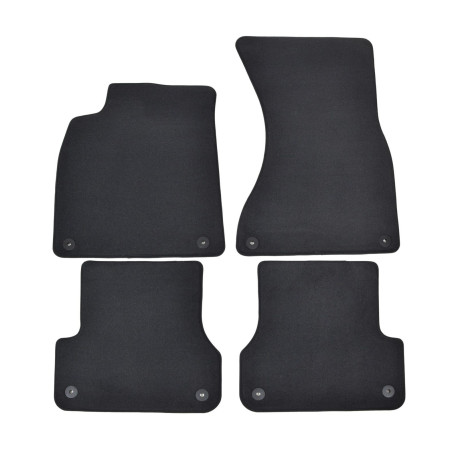 Za specifičen model Premium anthracite velour car mats for AUDI A6 C7 2011-2018 4pcs | race-shop.si