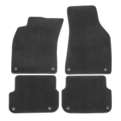 Premium anthracite velour car mats for AUDI A6&nbsp;C6 2004-2011 4pcs