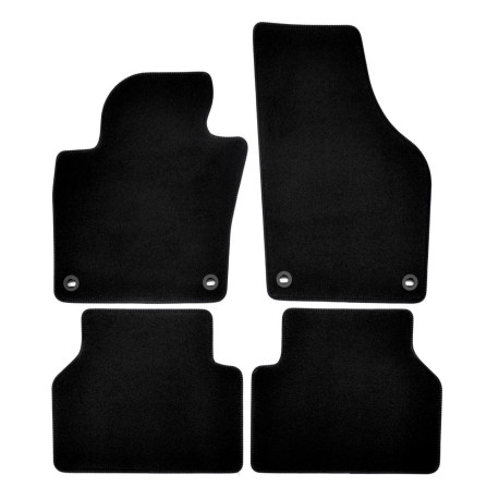 Za specifičen model Premium Black velour car mats for VOLKSWAGEN Tiguan 2007-2015 4pcs | race-shop.si