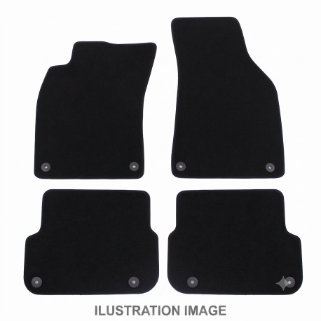 Za specifičen model Premium Black velour car mats for MERCEDES GLC C254 2022-up 4pcs | race-shop.si