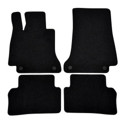 Premium Black velour car mats for MERCEDES AMG GT X290 2018-up 4pcs