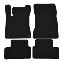 Premium Black velour car mats for MERCEDES B W247 2019-up 4pcs