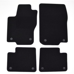 Premium Black velour car mats for MERCEDES GLE coupe C292 2015-2020 4pcs