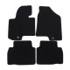 Za specifičen model Premium Black velour car mats for KIA Sportage/Hyundai ix35 2010-2015 4pcs | race-shop.si