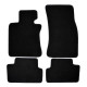 Za specifičen model Premium Black velour car mats for BMW 6 E63 2004-2010 4pcs | race-shop.si