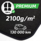Za specifičen model Premium Black velour car mats for BMW X6 F16 2015-2019 4pcs | race-shop.si