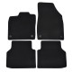 Za specifičen model Premium Black velour car mats for AUDI Q4 e-tron 2021-up 4pcs | race-shop.si