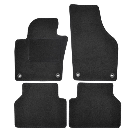 Za specifičen model Velour car mats for VOLKSWAGEN VW Tiguan 2007-2015 4pcs | race-shop.si