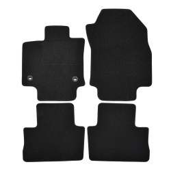Velour car mats for Toyota RAV-4 2019-2025 4pcs