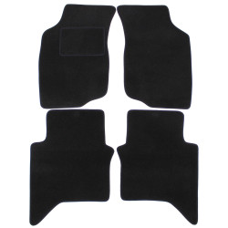 Velour car mats for Toyota Hilux 2006-2015 4pcs
