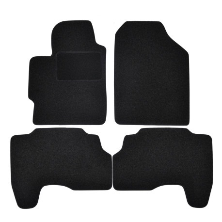 Za specifičen model Velour car mats for Toyota Yaris 2006-2010 4pcs | race-shop.si