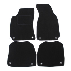 Velour car mats for Skoda Super B 2002-2008 4pcs