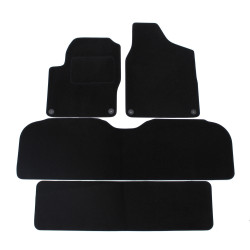 Velour car mats for Seat Alhambra 1994-2006 7 seats 6pcs
