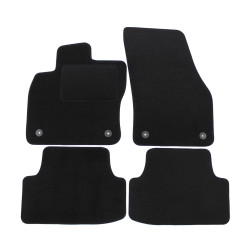 Velour car mats for Seat Ateca 2016-up 4pcs